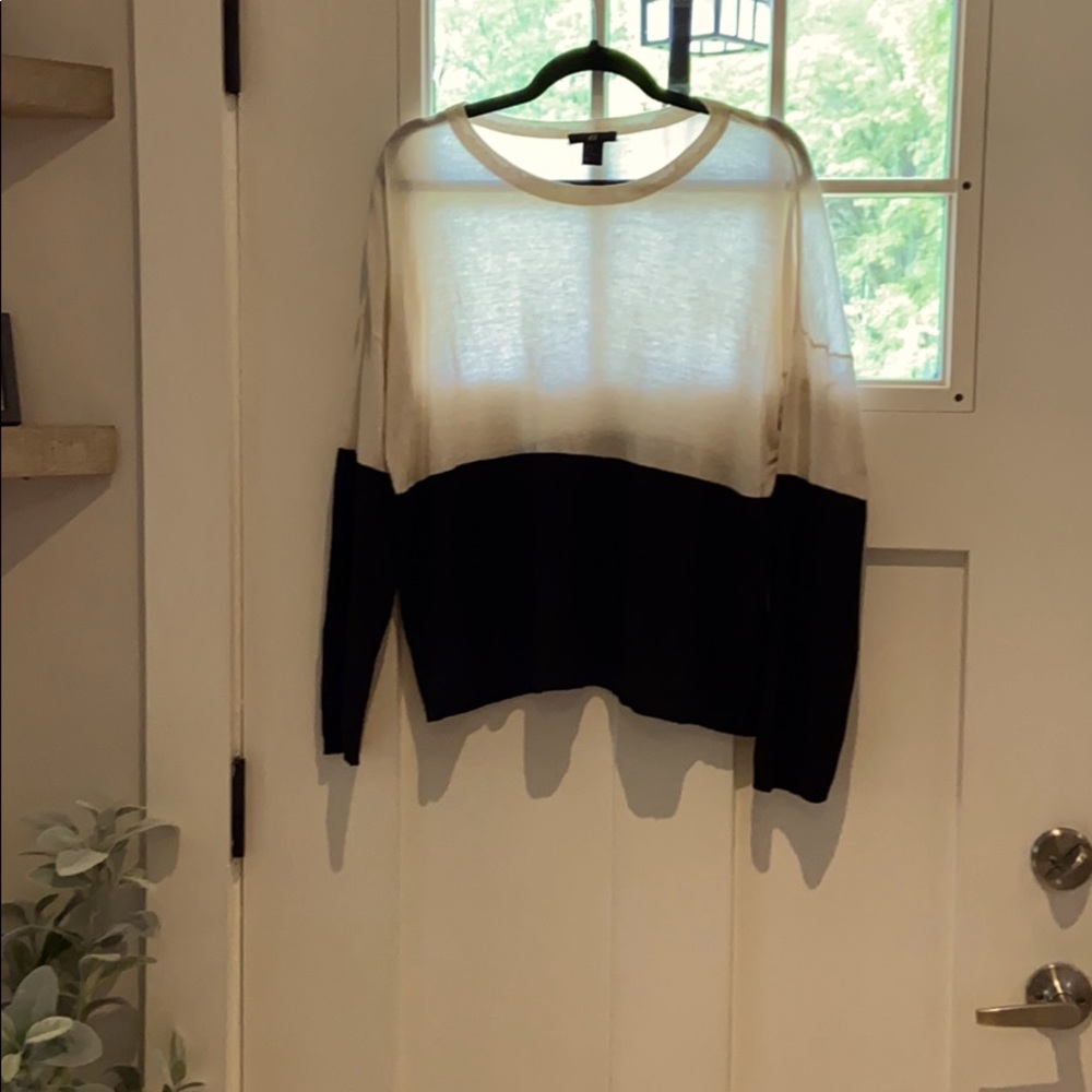 H&M Black and White Sweater